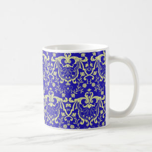Caneca De Café Renascimento Damask #1 @ Sonolotre
