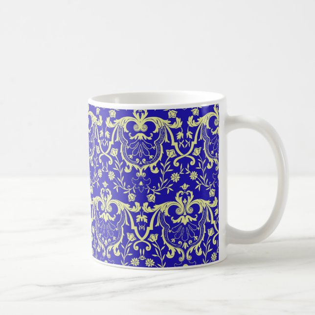Caneca De Café Renascimento Damask #1 @ Sonolotre (Direita)