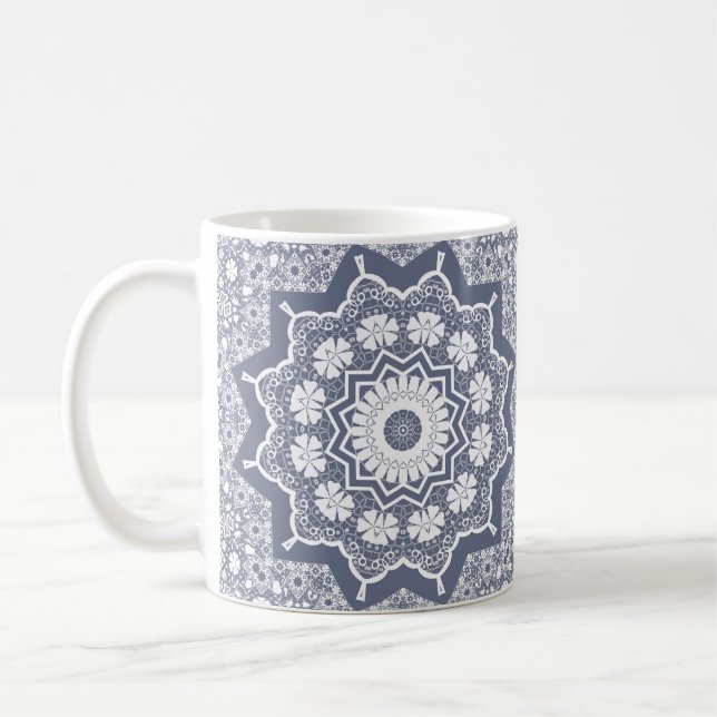 Caneca De Café Renda vintage (Esquerda)