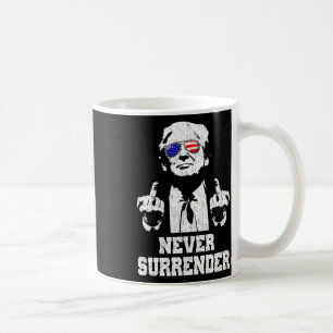 Caneca De Café Rende o Presidente Donald Trump Dedo Médio