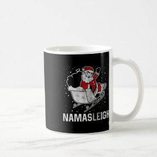 Caneca De Café René de Namasleigh Santa Claus Enviando Presente