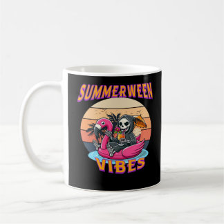 Caneca De Café Reparador Flamingo Float Summerbetween Vibes Grim