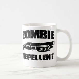 Caneca De Café repellent do zombi - a espingarda