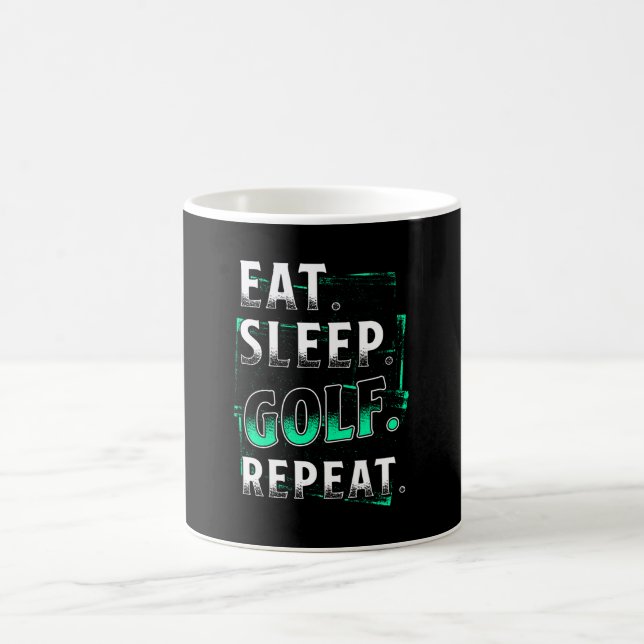 Caneca De Café Repetir Golf do Sono (Centro)