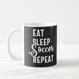 Caneca De Café repetir o futebol para dormir