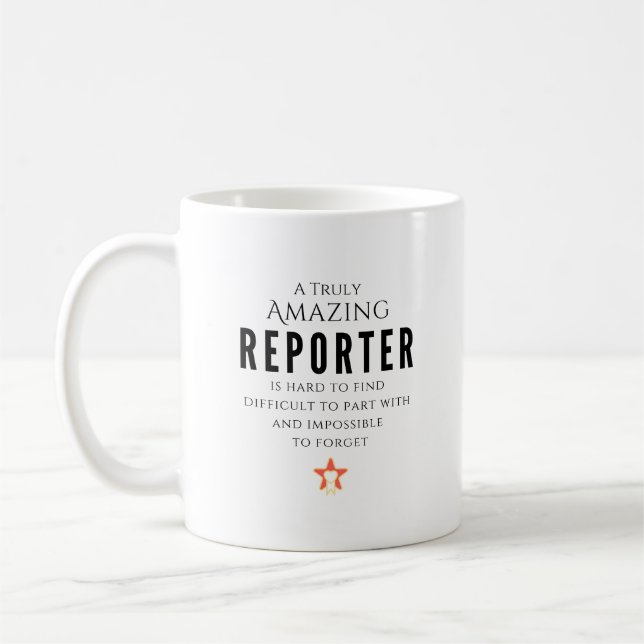 Caneca De Café Repórter (Esquerda)
