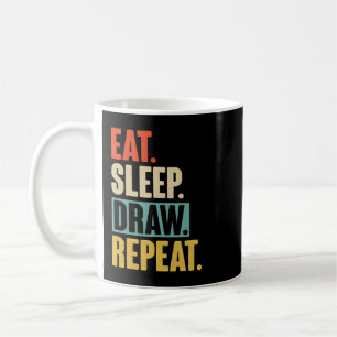 Caneca De Café Reproduza o desenho da vinheta retrorreflectora do