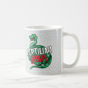 Caneca De Café Reptilian Brain Mug
