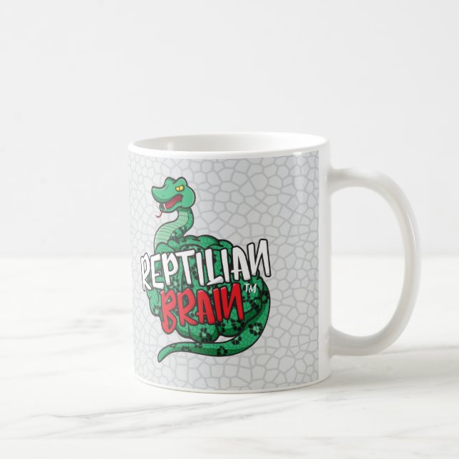 Caneca De Café Reptilian Brain Mug (Direita)