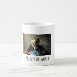 Caneca De Café Reptilianos Governam o Mundo
