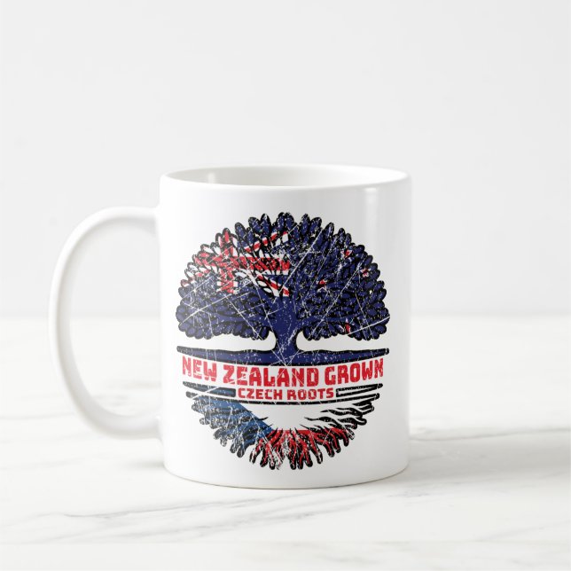 Caneca De Café República Checa Nova Zelândia (Esquerda)