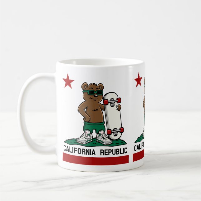 Caneca De Café República da Califórnia (Esquerda)