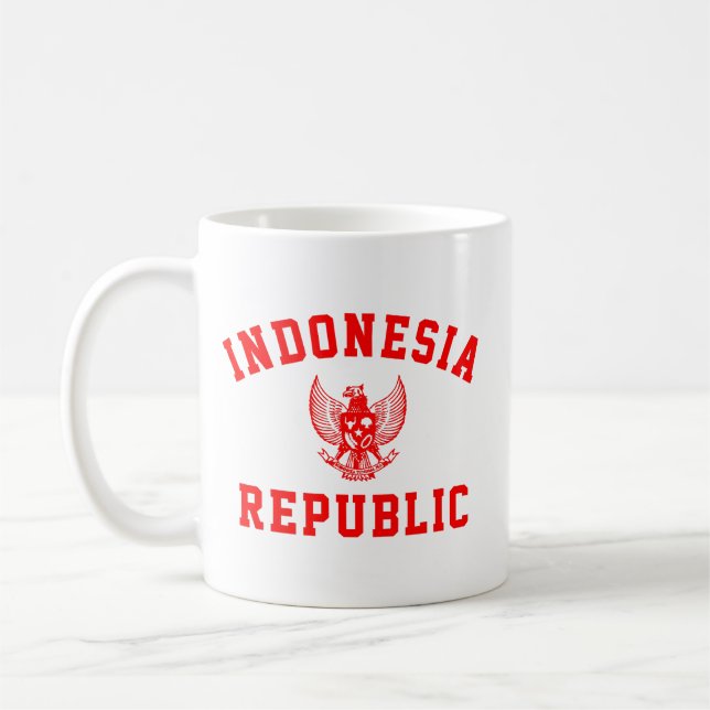 Caneca De Café República da Indonésia (Esquerda)