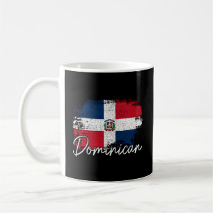 Caneca De Café República Dominicana Bandeira Raízes do Orgulho Do