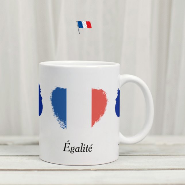Caneca De Café República Francesa Café Mug (Criador carregado)