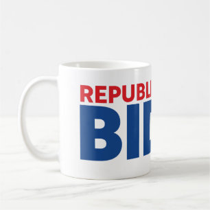 Caneca De Café Republicanos Pela Biden Coffee Mug
