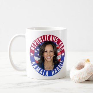 Caneca De Café Republicanos pelo Presidente Kamala Harris Foto 20