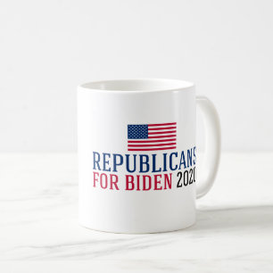 Caneca De Café Republicanos por Biden 2020
