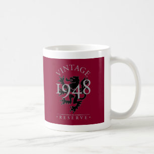 Caneca De Café Reserva 1948 do vintage