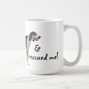 Caneca De Café Resgate Bluetick Coonhound