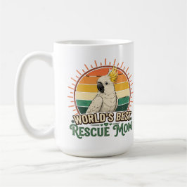 Caneca De Café Resgate de Cacatua Mãe Passaro