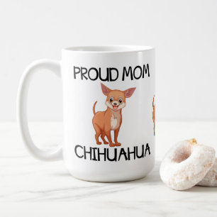 Caneca De Café Resgate de cachorro de mãe Chihuahua Presente de a