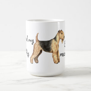 Caneca De Café Resgate Lakeland Terrier