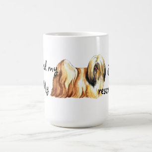 Caneca De Café Resgate Lhasa Apso