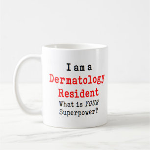 Caneca De Café residente em dermatologia