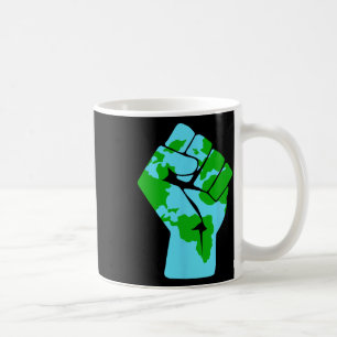 Caneca De Café #resista Aquecimento Globlal Mãe Terra Meio Ambien