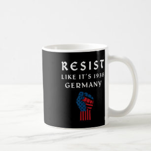Caneca De Café Resista Como Se Fosse a Alemanha de 1938 Viral App