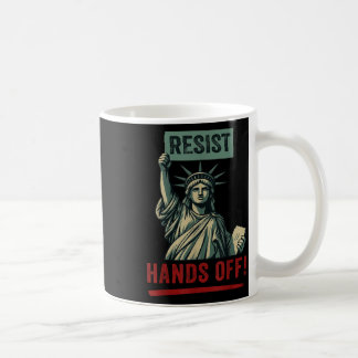 Caneca De Café Resistência À Estátua Da Resistência Da Liberdade