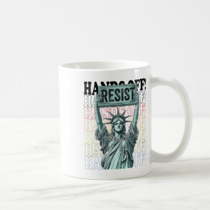 Caneca De Café Resistência À Estátua Da Resistência Da Liberdade 