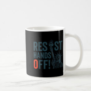 Caneca De Café Resistência À Estátua Da Resistência Da Liberdade