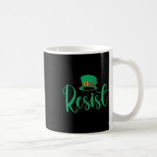 Caneca De Café Resistência a Protestos Políticos Anti-Trump de Di