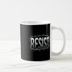 Caneca De Café Resistência ao Protesto Político 2