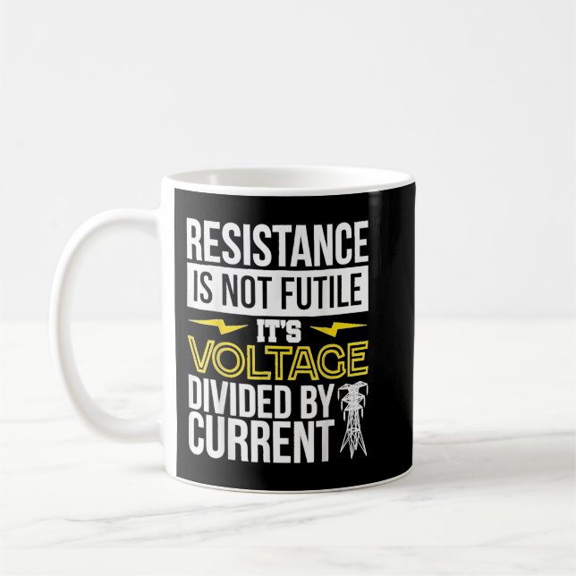 Caneca De Café Resistência Elétrica Não É Uma Li Elétrica Inútil (Esquerda)