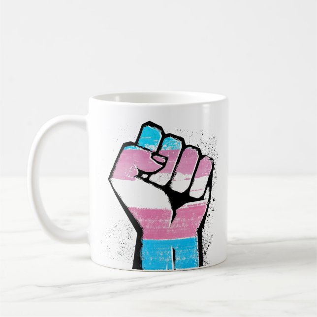 Caneca De Café Resistência Trans (Esquerda)