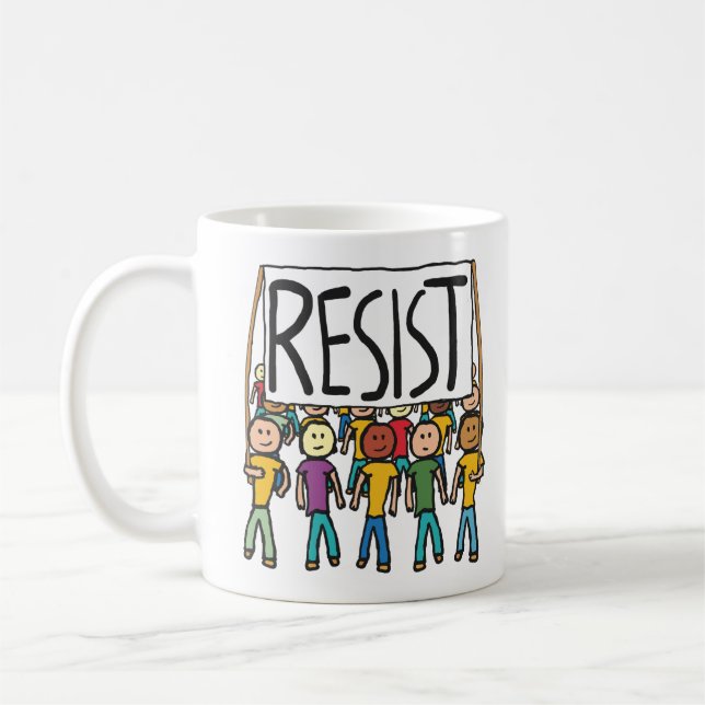 Caneca De Café Resistir (Esquerda)