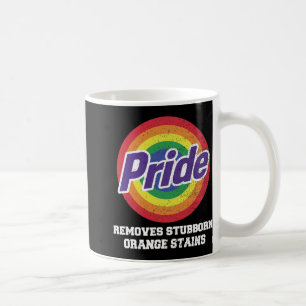 Caneca De Café Resistir a Trump Remover o Orgulho M de Manchas La