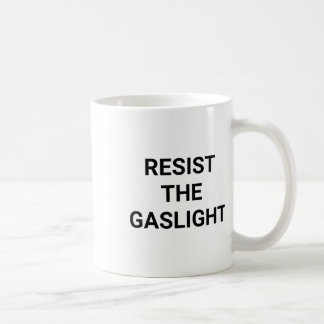 Caneca De Café Resistir Ao Gaslight