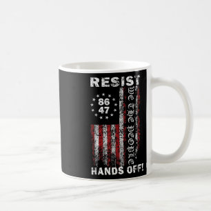 Caneca De Café Resistir Às Mãos Do Medicamento Da Segurança Socia