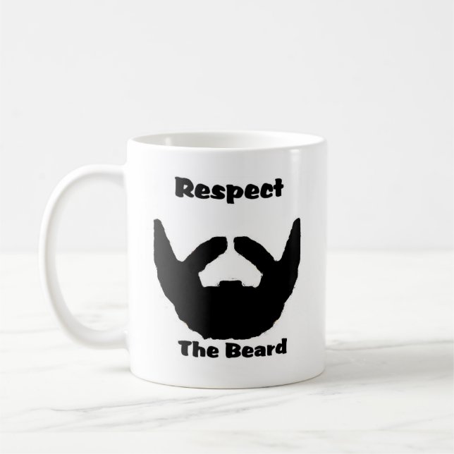 Caneca De Café respeite a barba (Esquerda)