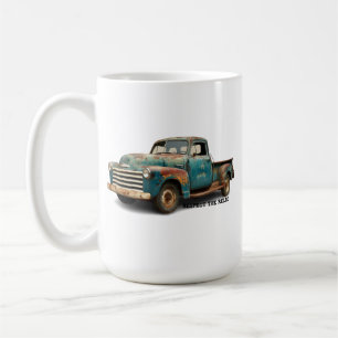 Caneca De Café Respeite a pickup vintage Relic divertido pai 