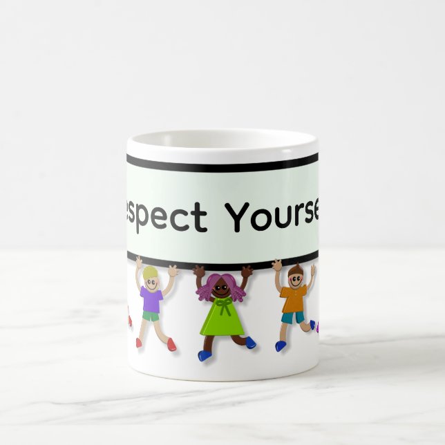 Caneca de Café Respeite a Si Mesmo (Centro)
