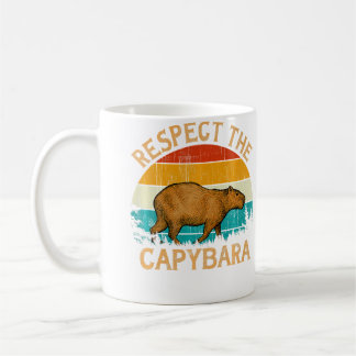 Caneca De Café Respeite a Vida Selvagem O Capivara