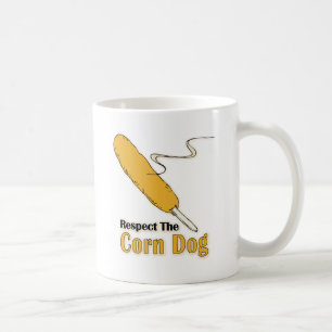 Caneca De Café Respeite o cão de milho?