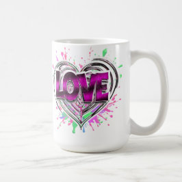 Caneca De Café Respingo de Amor