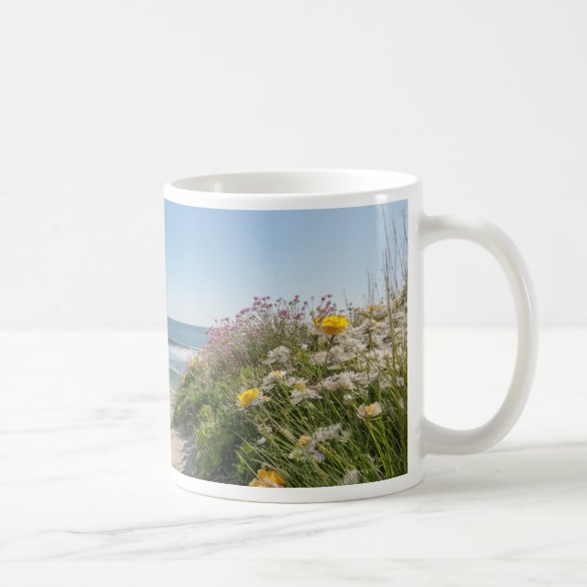 Caneca De Café Respiração de Verão pela margem (Direita)