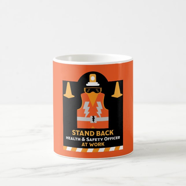 Caneca De Café Responsável Pela Saúde E Segurança (Centro)